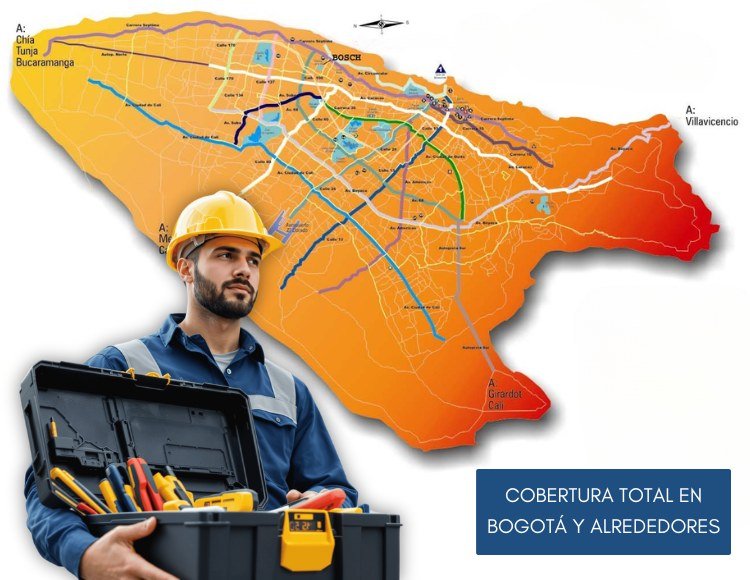 Cobertura Total en Bogotá y Alrededores
